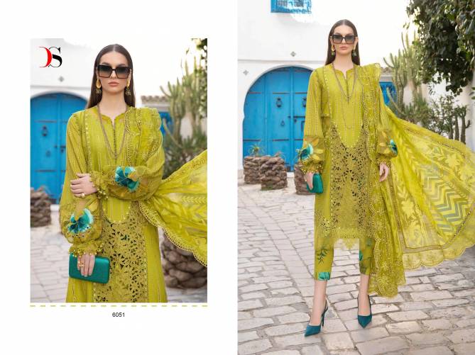 Maria B Voyage Lawn 24 Nx By Deepsy Embroidery Cotton Pakistani Suit Wholesale Online
